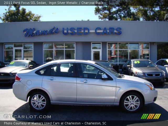 2011 Ford Focus SEL Sedan in Ingot Silver Metallic