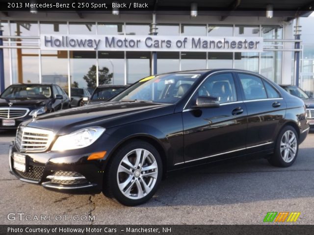 2013 Mercedes-Benz C 250 Sport in Black