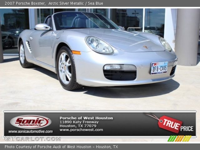 2007 Porsche Boxster  in Arctic Silver Metallic