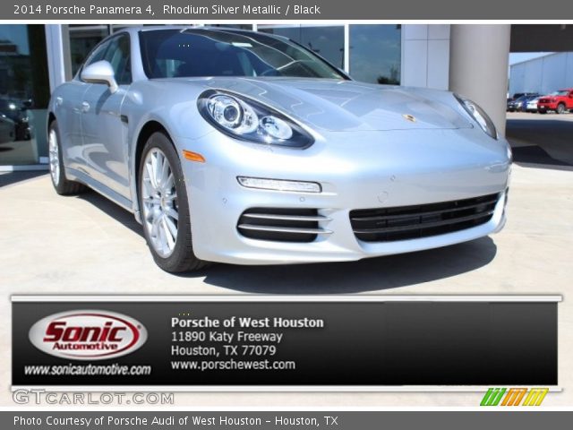 2014 Porsche Panamera 4 in Rhodium Silver Metallic