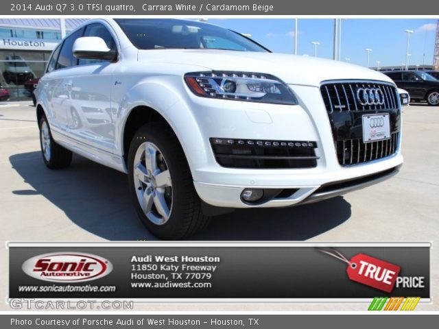 2014 Audi Q7 3.0 TFSI quattro in Carrara White