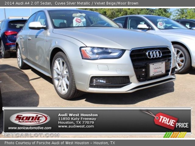 2014 Audi A4 2.0T Sedan in Cuvee Silver Metallic