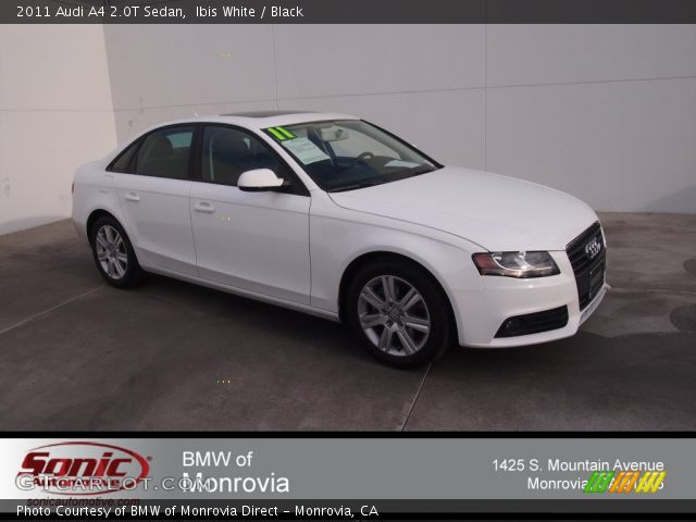 2011 Audi A4 2.0T Sedan in Ibis White