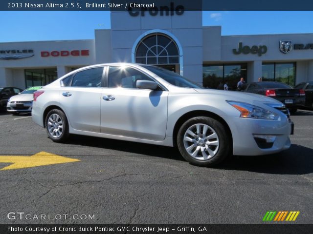2013 Nissan Altima 2.5 S in Brilliant Silver