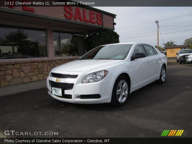 2012 Chevrolet Malibu LS in Summit White