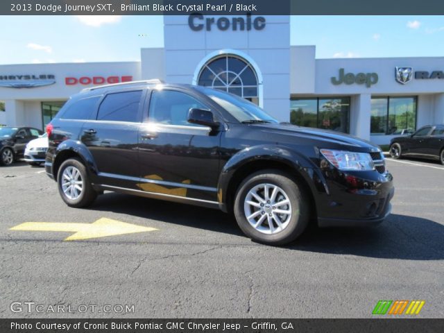 2013 Dodge Journey SXT in Brilliant Black Crystal Pearl