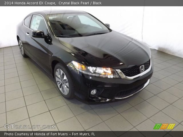 2014 Honda Accord EX Coupe in Crystal Black Pearl