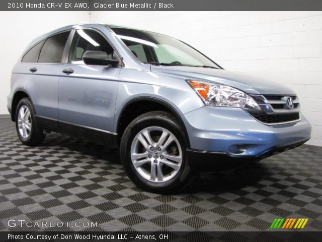 2010 Honda CR-V EX AWD in Glacier Blue Metallic