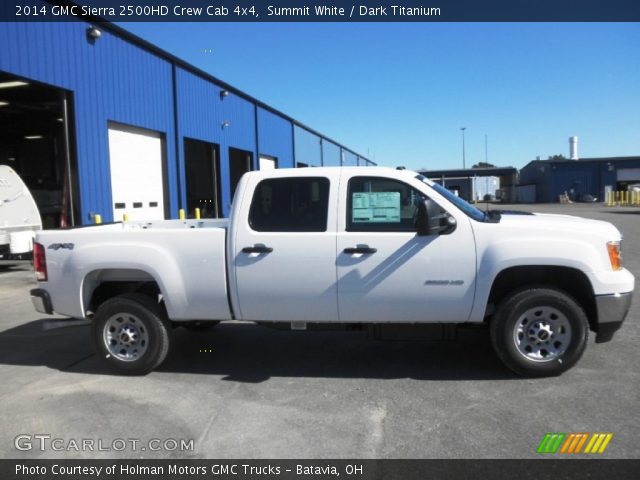 2014 GMC Sierra 2500HD Crew Cab 4x4 in Summit White