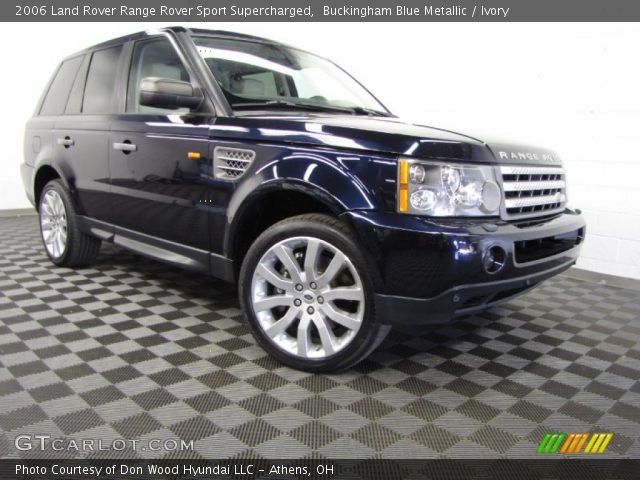 2006 Land Rover Range Rover Sport Supercharged in Buckingham Blue Metallic