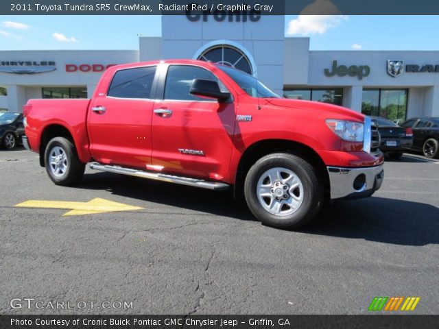 2011 Toyota Tundra SR5 CrewMax in Radiant Red