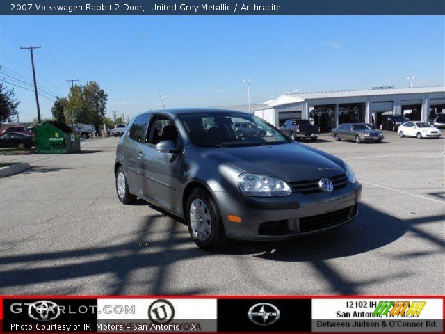 2007 Volkswagen Rabbit 2 Door in United Grey Metallic