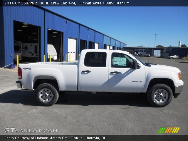 2014 GMC Sierra 2500HD Crew Cab 4x4 in Summit White