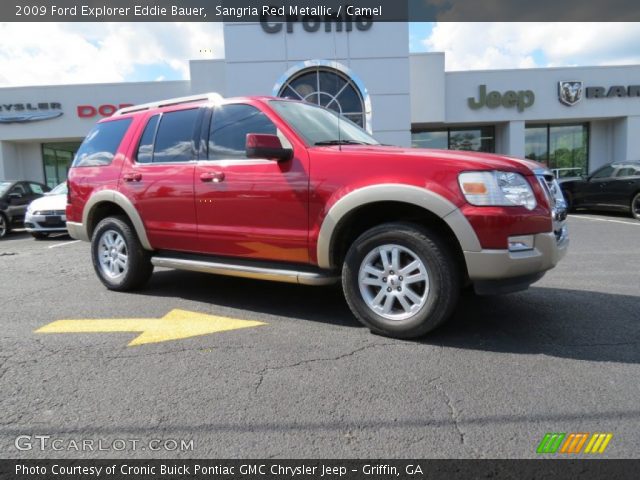 2009 Ford Explorer Eddie Bauer in Sangria Red Metallic