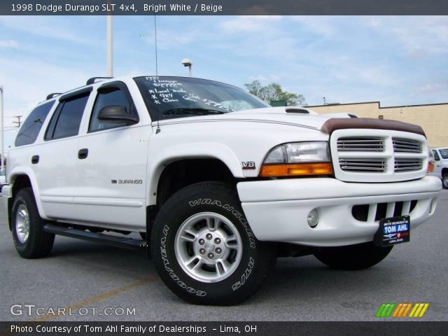 1998 Dodge Durango SLT 4x4 in Bright White