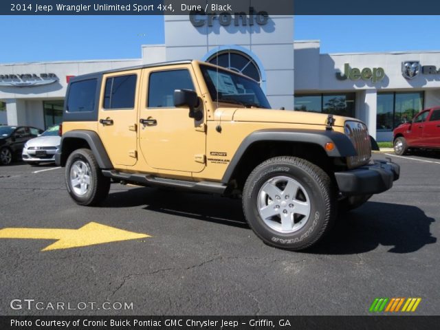 2014 Jeep Wrangler Unlimited Sport 4x4 in Dune