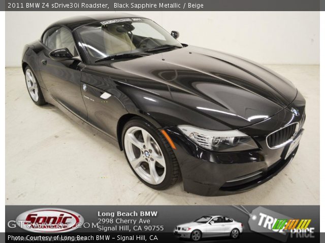 2011 BMW Z4 sDrive30i Roadster in Black Sapphire Metallic
