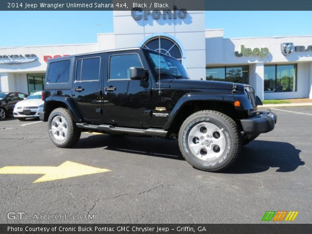 2014 Jeep Wrangler Unlimited Sahara 4x4 in Black