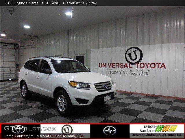 2012 Hyundai Santa Fe GLS AWD in Glacier White