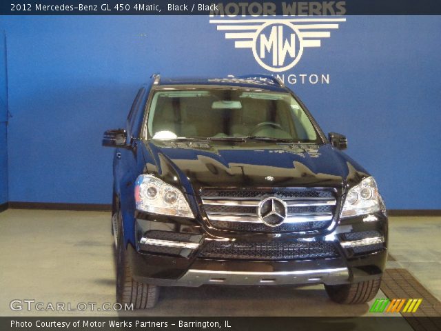 2012 Mercedes-Benz GL 450 4Matic in Black