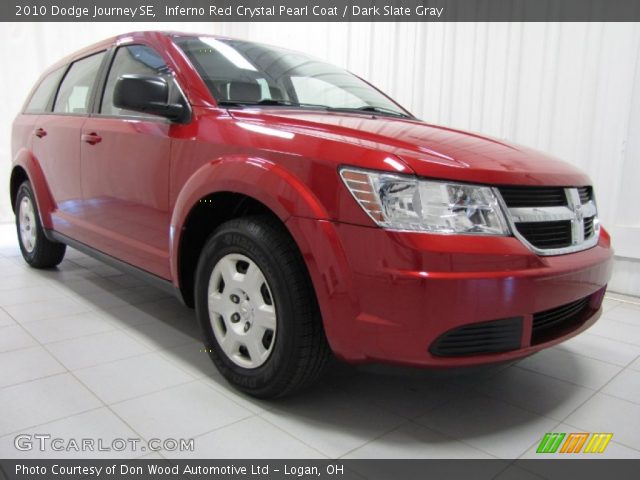 2010 Dodge Journey SE in Inferno Red Crystal Pearl Coat