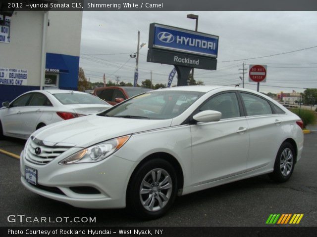 2012 Hyundai Sonata GLS in Shimmering White