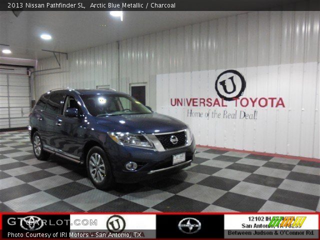 2013 Nissan Pathfinder SL in Arctic Blue Metallic