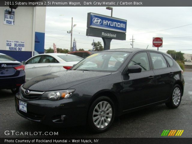 2011 Subaru Impreza 2.5i Premium Wagon in Dark Gray Metallic