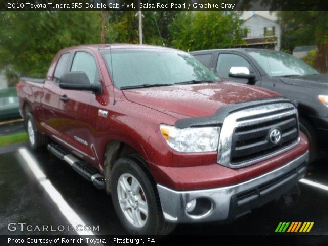 2010 Toyota Tundra SR5 Double Cab 4x4 in Salsa Red Pearl