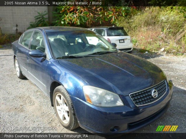 2005 Nissan Altima 3.5 SL in Majestic Blue Metallic
