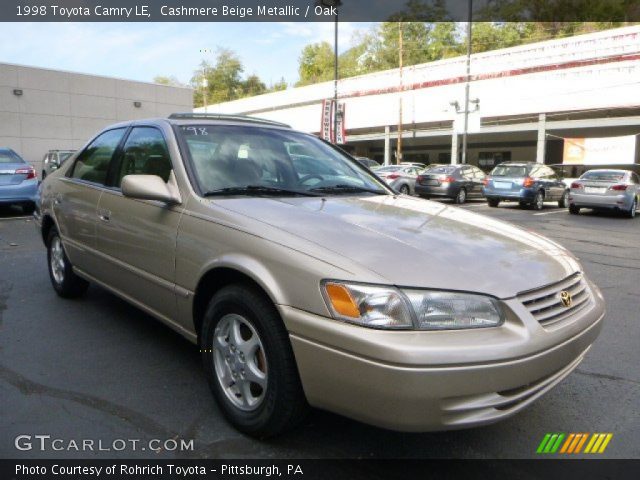 1998 Toyota Camry LE in Cashmere Beige Metallic
