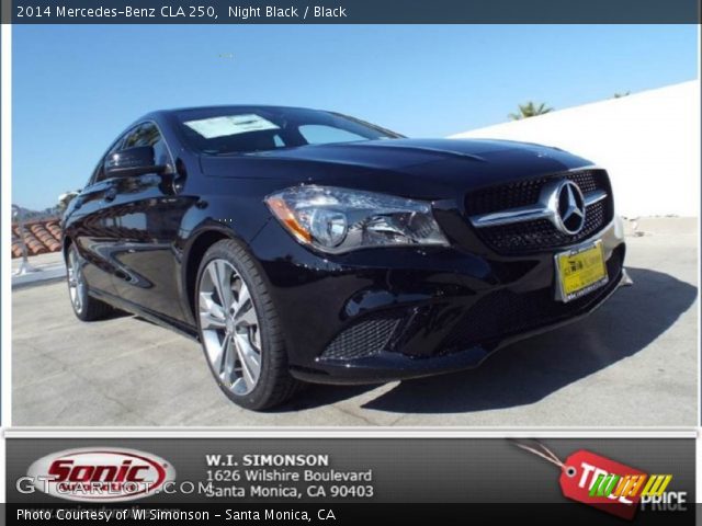 2014 Mercedes-Benz CLA 250 in Night Black