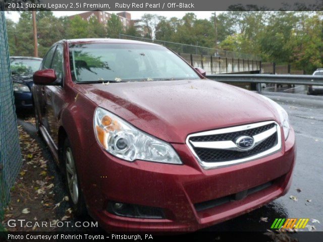 2011 Subaru Legacy 2.5i Premium in Ruby Red Pearl