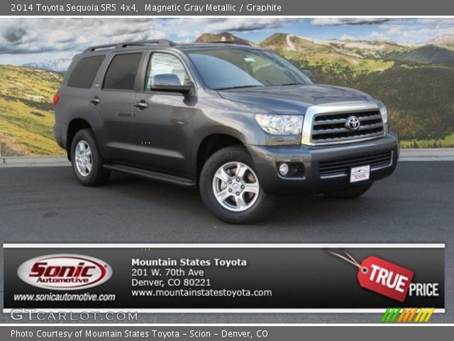 2014 Toyota Sequoia SR5 4x4 in Magnetic Gray Metallic