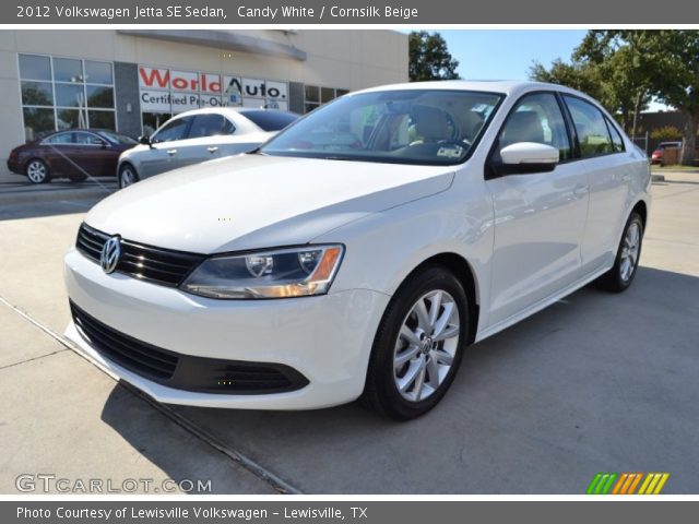 2012 Volkswagen Jetta SE Sedan in Candy White