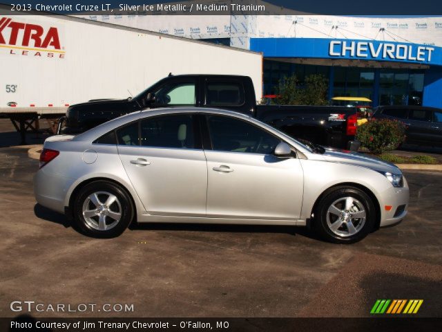2013 Chevrolet Cruze LT in Silver Ice Metallic