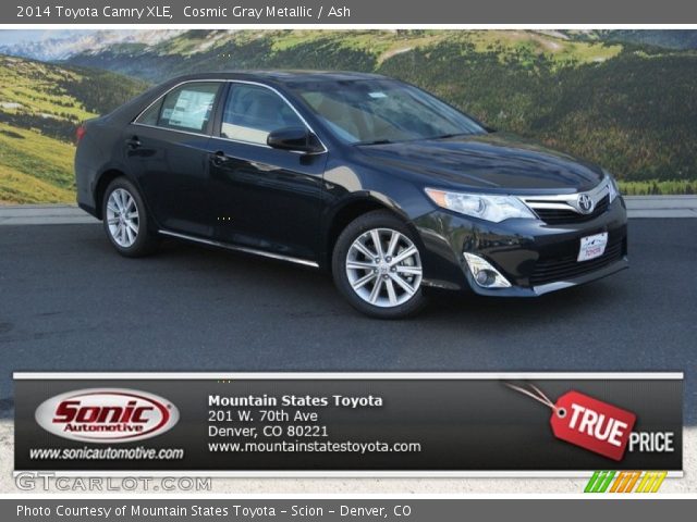 2014 Toyota Camry XLE in Cosmic Gray Metallic
