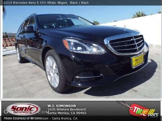 2014 Mercedes-Benz E 350 4Matic Wagon in Black