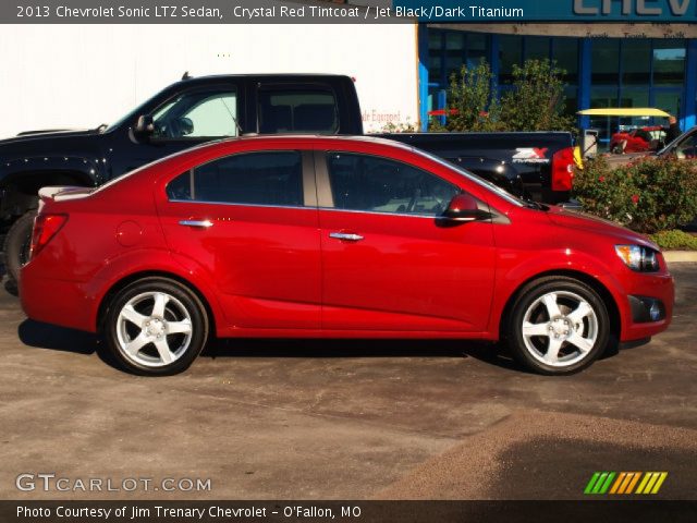 2013 Chevrolet Sonic LTZ Sedan in Crystal Red Tintcoat