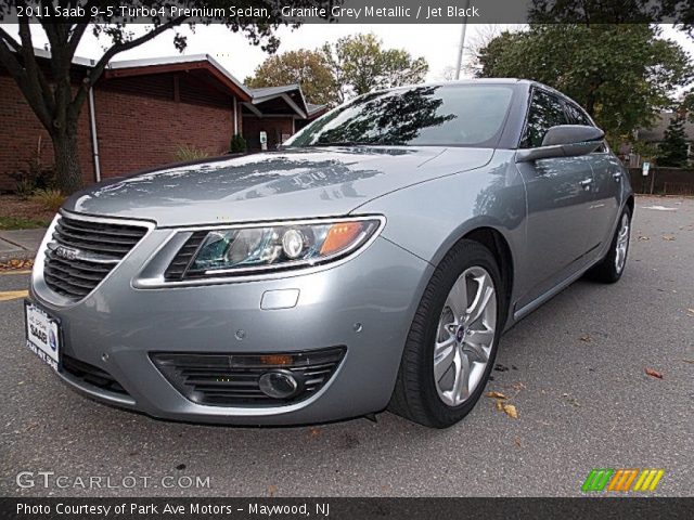 2011 Saab 9-5 Turbo4 Premium Sedan in Granite Grey Metallic