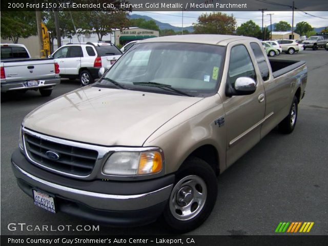 2000 Ford F150 XLT Extended Cab in Harvest Gold Metallic