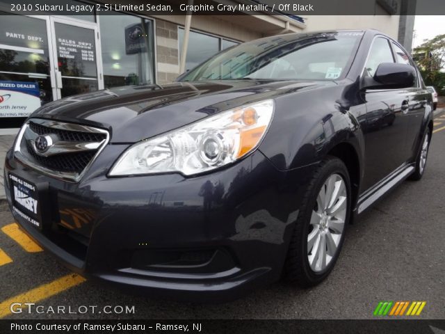 2010 Subaru Legacy 2.5i Limited Sedan in Graphite Gray Metallic