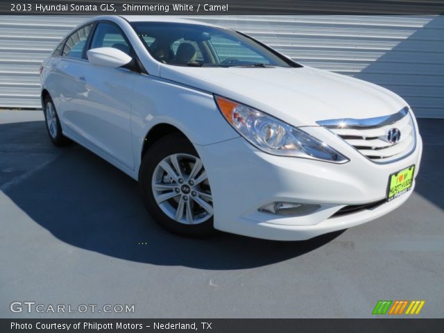 2013 Hyundai Sonata GLS in Shimmering White