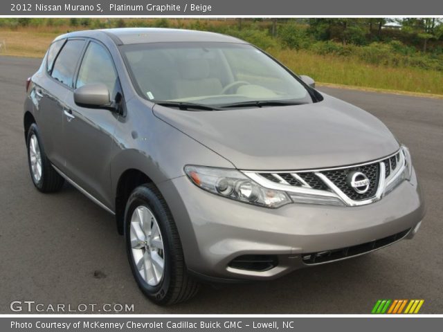 2012 Nissan Murano S in Platinum Graphite