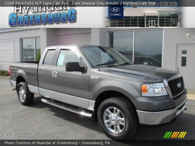 2006 Ford F150 XLT SuperCab 4x4 in Dark Shadow Grey Metallic