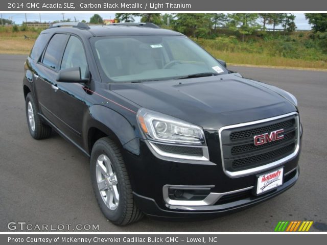 2014 GMC Acadia SLE in Carbon Black Metallic