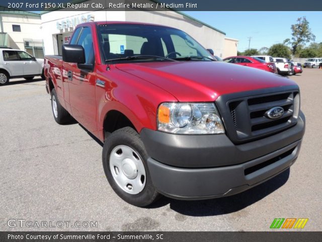 2007 Ford F150 XL Regular Cab in Redfire Metallic