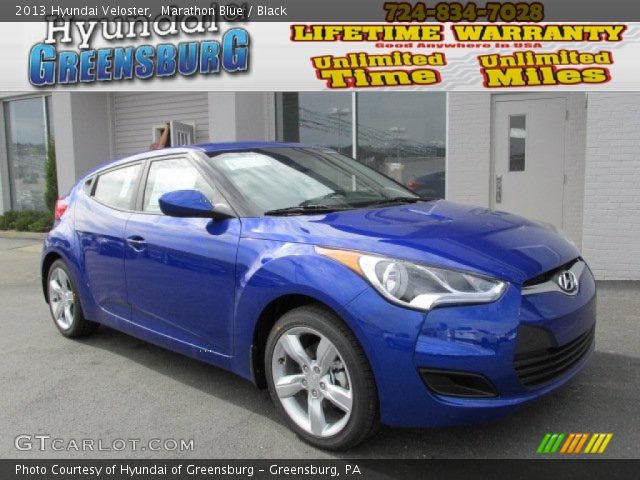 2013 Hyundai Veloster  in Marathon Blue