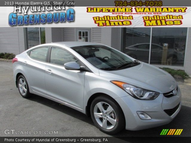 2013 Hyundai Elantra GLS in Silver
