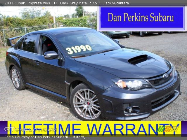 2011 Subaru Impreza WRX STi in Dark Gray Metallic